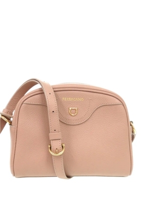 Ferragamo Pre-Owned 2010-2026 Leather Gancini Eram crossbody bag - Pink