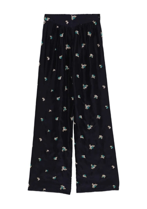 Forte Forte floral trousers - Black
