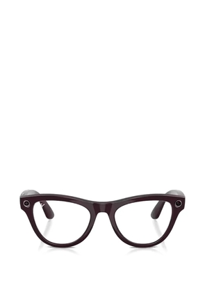 Ray-Ban Meta Skyler cat-eye sunglasses - Purple