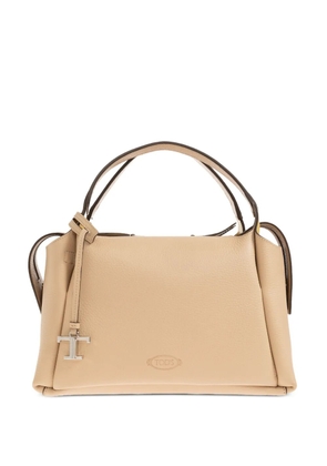 Tod's calf leather tote bag - Neutrals