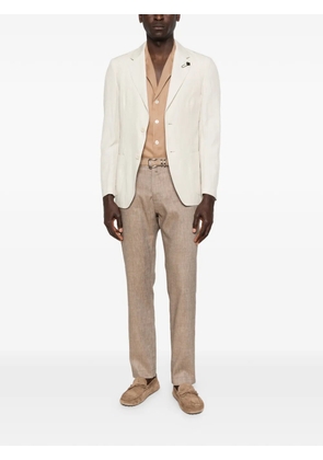 Jacob Cohën buttoned trousers - Brown