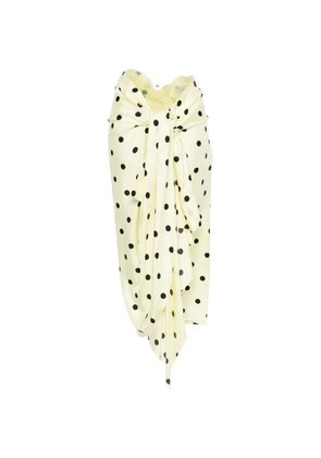 Sportmax Spxgentile polka-dot midi skirt - Yellow
