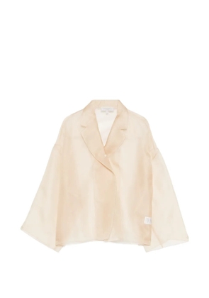 Antonelli collared jacket - Neutrals