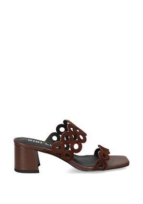 Bibi Lou cutout detail sandals - Brown
