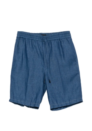Brioni drawstring-fastening shorts - Blue