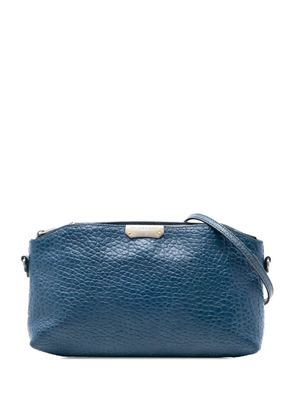 Burberry Pre-Owned 2010-2025 Grained Leather Chichester crossbody bag - Blue