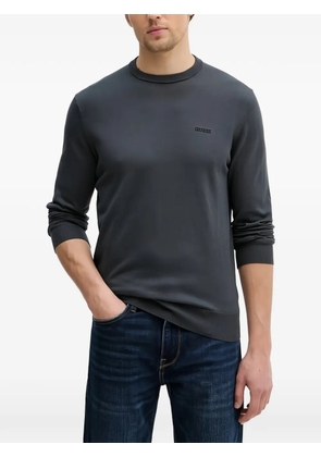 GUESS USA logo knitted sweatshirt - Grey