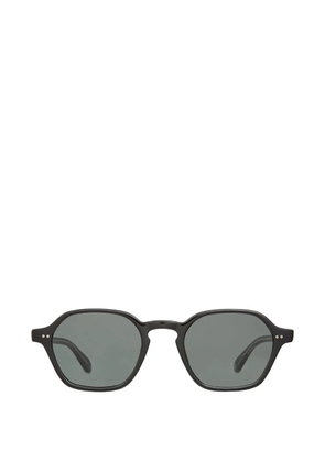 Garrett Leight Temescal geometric-frame sunglasses - Black
