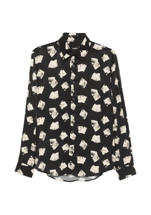Patrizia Pepe printed shirt - Black