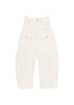 Sportmax Spxfashion patch-pocket jeans - Neutrals