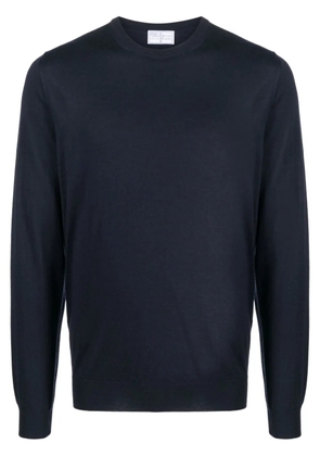 Fedeli fine-knit cashmere jumper - Blue