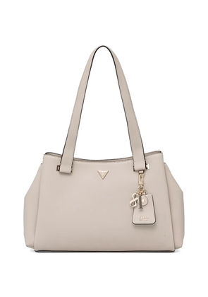 GUESS USA Evie charm detail handbag - Neutrals
