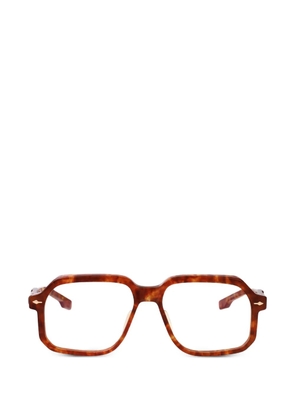 Jacques Marie Mage Domoto square-frame glasses - Brown