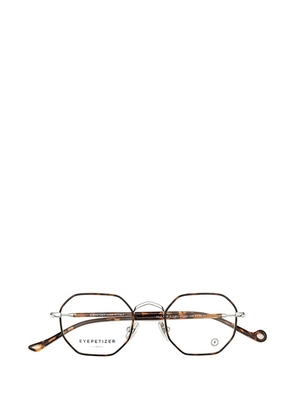 Eyepetizer Haji tortoiseshell-pattern glasses - Brown