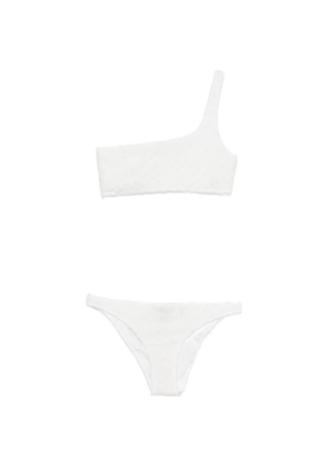 Missoni one-shoulder bikini set - White