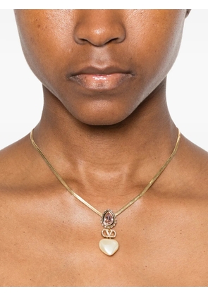 Valentino Garavani heart-pendant necklace - Gold