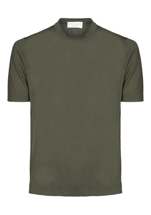 Filippo De Laurentiis crew-neck short-sleeved T-shirt - Green