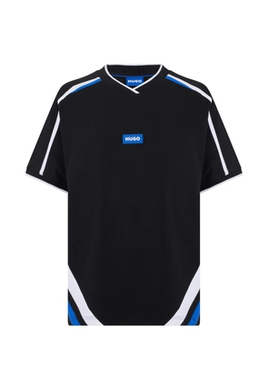 BOSS panelled T-shirt - Black