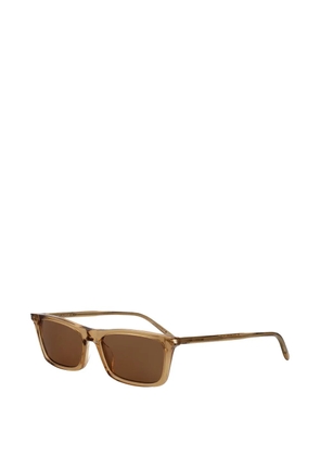 Saint Laurent Eyewear rectangle-frame sunglasses - Neutrals
