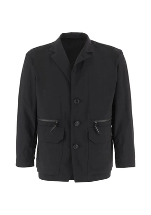 and Wander zip pocket blazer - Black
