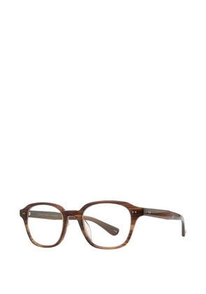 Garrett Leight Lachman geometric-frame glasses - Brown