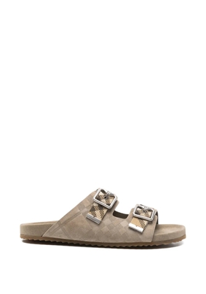 Burberry buckle sandals - Neutrals