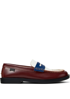 Camper Don leather loafers - Red
