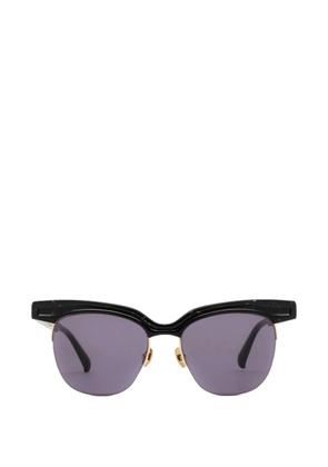 Yohji Yamamoto browline sunglasses - Black