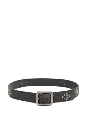 Cherry LA studded buckle belt - Black