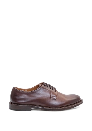 Doucal's nappa derby shoes - Brown
