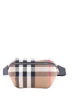 Burberry Pre-Owned Sonny House Check Canvas belt bag - Brown