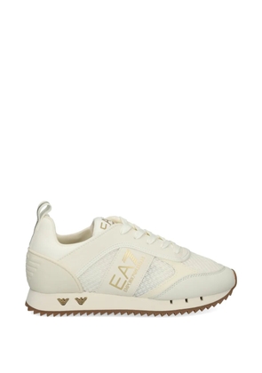 Ea7 Emporio Armani logo sneakers - Neutrals