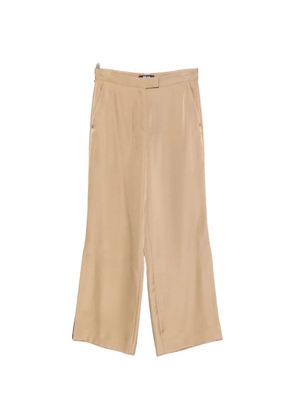 Just Cavalli wide-leg trousers - Neutrals