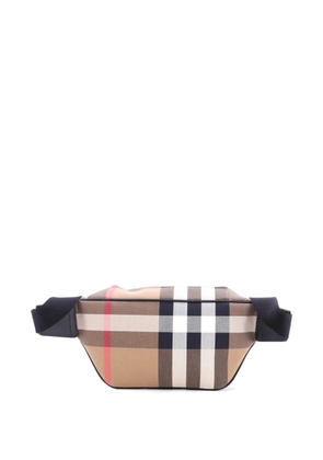Burberry Pre-Owned Sonny House Check Canvas belt bag - Brown