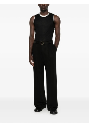 AMI Paris crew-neck vest - Black