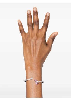 Swarovski x Ariana Grande crystal dragonfly bangle - Silver