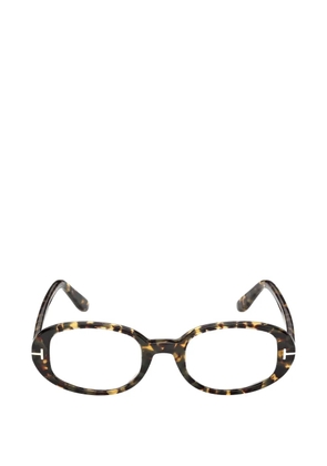 TOM FORD Eyewear Iggy oval-frame sunglasses - Brown