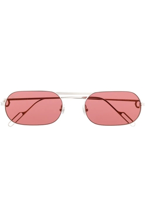 Cartier Eyewear tinted square sunglasses - Silver