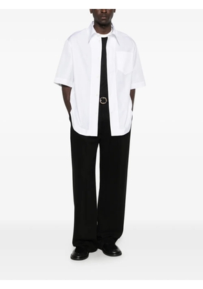 AMI Paris pocket short-sleeve shirt - White