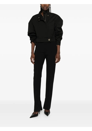 Just Cavalli side-slit trousers - Black