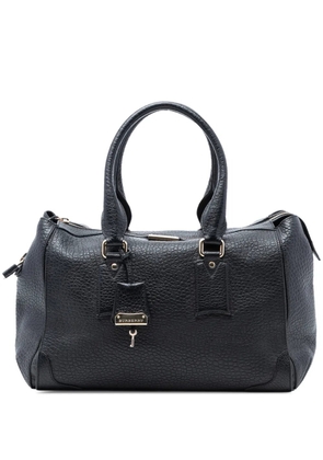 Burberry Pre-Owned 2000-2017 Small Leather Gladstone satchel - Black