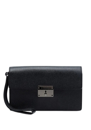 Burberry Pre-Owned 2009-2017 Leather clutch bag - Black