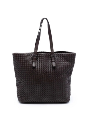Bottega Veneta Pre-Owned 2011 Nappa Intrecciato Belt Strap tote bag - Brown