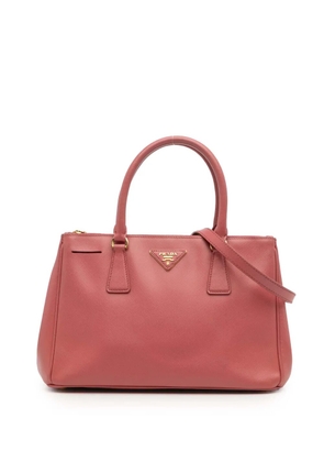 Prada Pre-Owned 2010-2025 Small Saffiano Lux Galleria Double Zip satchel - Pink