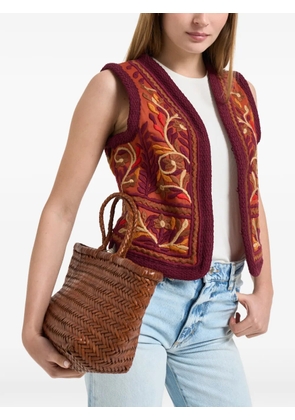 Antik Batik Suna embroidered jacket - Orange