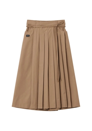 Musium Div. pleated trousers - Neutrals