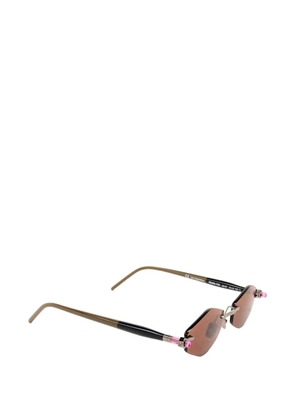Kuboraum P60 sunglasses - Brown