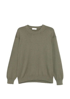 Roberto Collina textured crew-neck sweater - Green