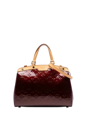 Louis Vuitton Pre-Owned 2012 Monogram Vernis Brea MM satchel - Red