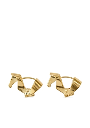 Burberry Horse hoop earrings - Gold